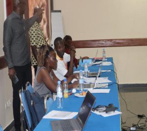 Les participants de l'atelier