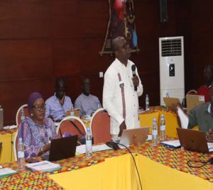 Présentation du TDR par M. N'Djomon, ingénieur