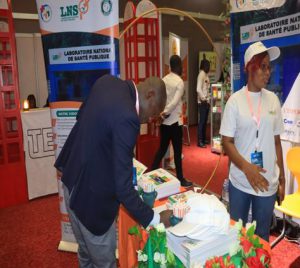 Visiteur stand
