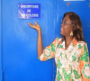 Le laboratoire de toxicologie